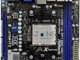 ASRock A75M-ITX AMD Llano mini-ITX motherboard - Top view