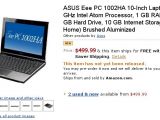 ASUS Eee PC 1002HA netbook at Amazon.com