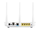 ASUS RT-AC66 Wireless Router Back (White)