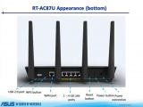 ASUS RT-AC87 Router Back Details