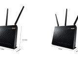 ASUS RT-AC68P Router Dimmensions