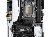 ASUS X99-Pro motherboard, vertical view