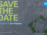 Motorola to hold an Android event on September 10
