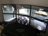 DiRT 2 with bezel compensation on Eyefinity 6