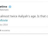 Lifetime offended with tweets about Aaliyah, R. Kelly illegal relationship