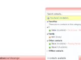 Windows Live Messenger Web Bar Pink Theme
