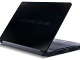 Acer Aspire One D270 netbook based on Intel's Cedar Trail platform - Rear view