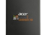 Acer Iconia One 7 from the back