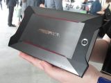 Acer Predator tablet showing back camera