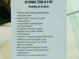 Acer's new Iconia A110 7" Tabled powered by Tegra 3