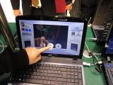 Acer showcases multitouch laptop at CeBIT 2010