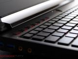 Acer Predator 15, keyboard detail