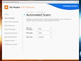 Enable or disable automatic scans