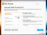 Optionally activate web protection