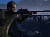 Trevor sniping in GTA 5 on PC