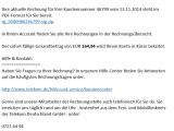 Email purporting to be from Telekom points to malicious download