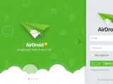 Sign up for account to connect to the AirDroid desktop, mobile and web app
