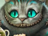 Stephen Fry voices the gorgeous and eerie smiling Cheshire Cat “Alice in Wonderland”