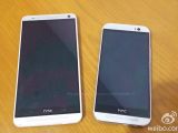 All New HTC One next to One max