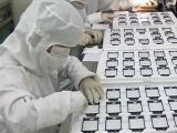 Image believed to show Wintek workers working with iPhone 5 touch-screens (enlarged)