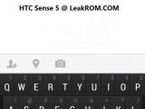 HTC Sense 5's keyboard