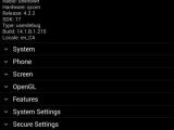Sony Xperia Z Ultra screenshots
