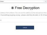 Decryption service for AlphaCrypt