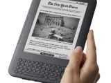 Amazon Kindle Keyboard Reading