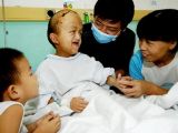 Liu Jing in the hospital