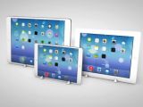 iPad lineup with presumed iPad Pro included