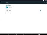 Setting up different users profile on Allwinner tablet with Lollipop