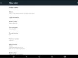 About tablet section on Allwinner tablet with Lollipop