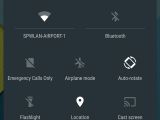 Android 5.0 Lollipop Quick Settings