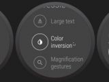Visual improvements features in Android Wear