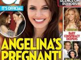 According to the tabs, Angelina Jolie has been pregnant hundreds of times