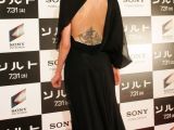 Angelina Jolie in Valentino at the Japan premiere of “Salt”