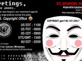 Anonymous announces attack against U.S. Copyright Office