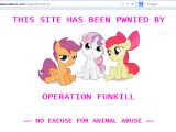 Website hacked for OpFunKill