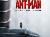 Ant-Man is so tiny he's merely a dot on Thor's hammer