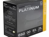 Antec EarthWatts Platinum 650W PSU in retail packaging