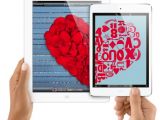 Valentine's-themed iPad ad