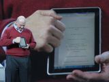 Ballmer demoing some of the functions typical to a tablet PC