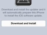 Users told to "download and install" updater utility