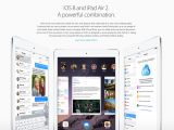 iPad Air 2: iOS 8 promo