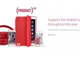Products in the (RED) campaign