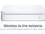 Apple's wireless base station, the AirPort Extreme