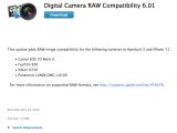 Digital Camera RAW Compatibility 6.01