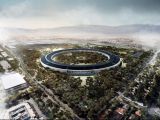 Rendering of finalized Apple Campus 2 building