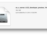 OS X Server disk image