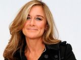 Angela Ahrendts on white background